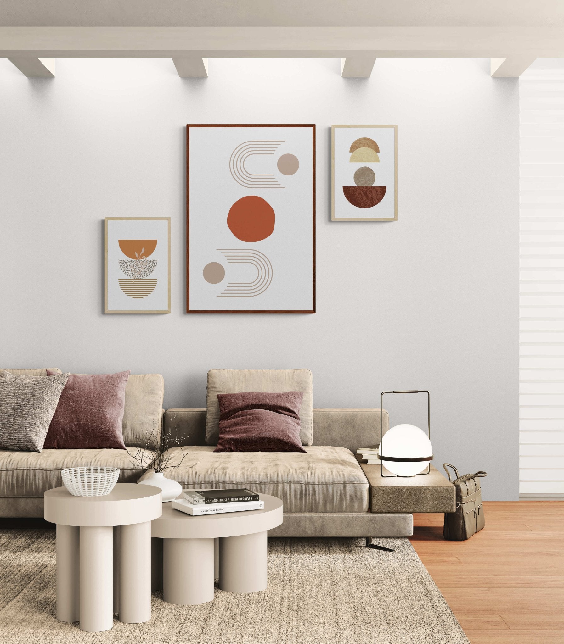 Boho Balance – Neutral Wall Art - Arttivio™