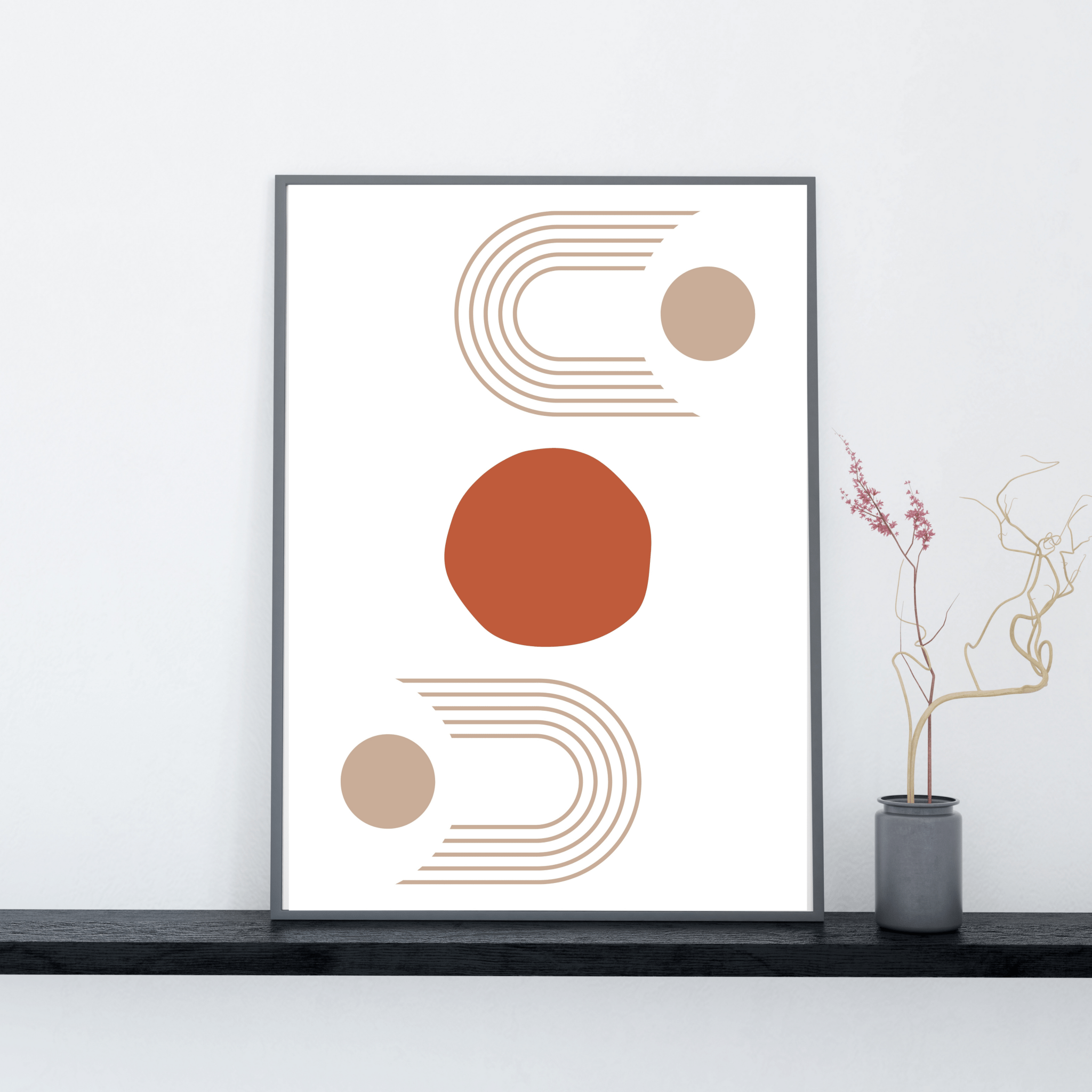 Boho Balance – Neutral Wall Art - Arttivio™