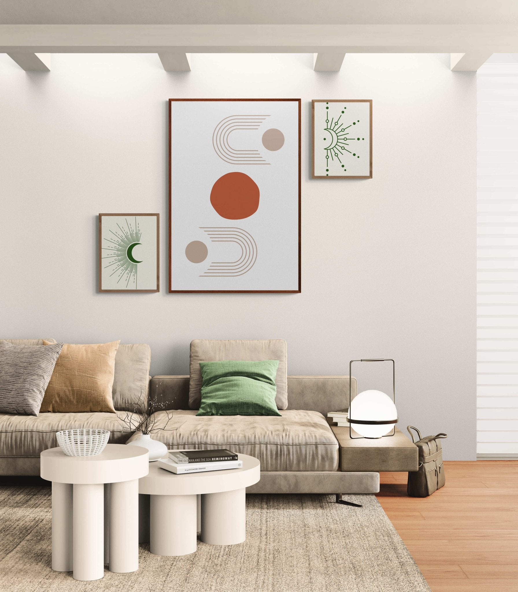 Boho Balance – Neutral Wall Art - Arttivio™