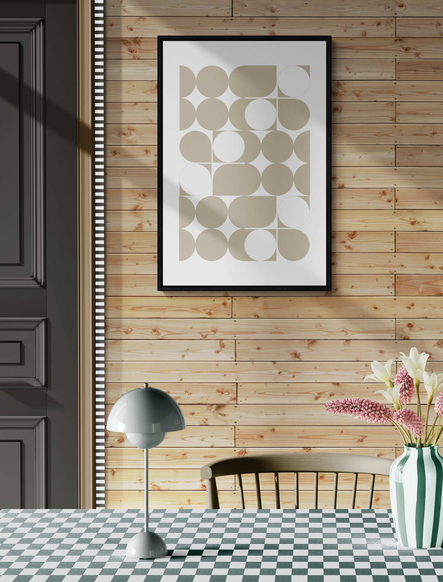 Boho Harmony – Abstract Geometric Wall Art - Arttivio™