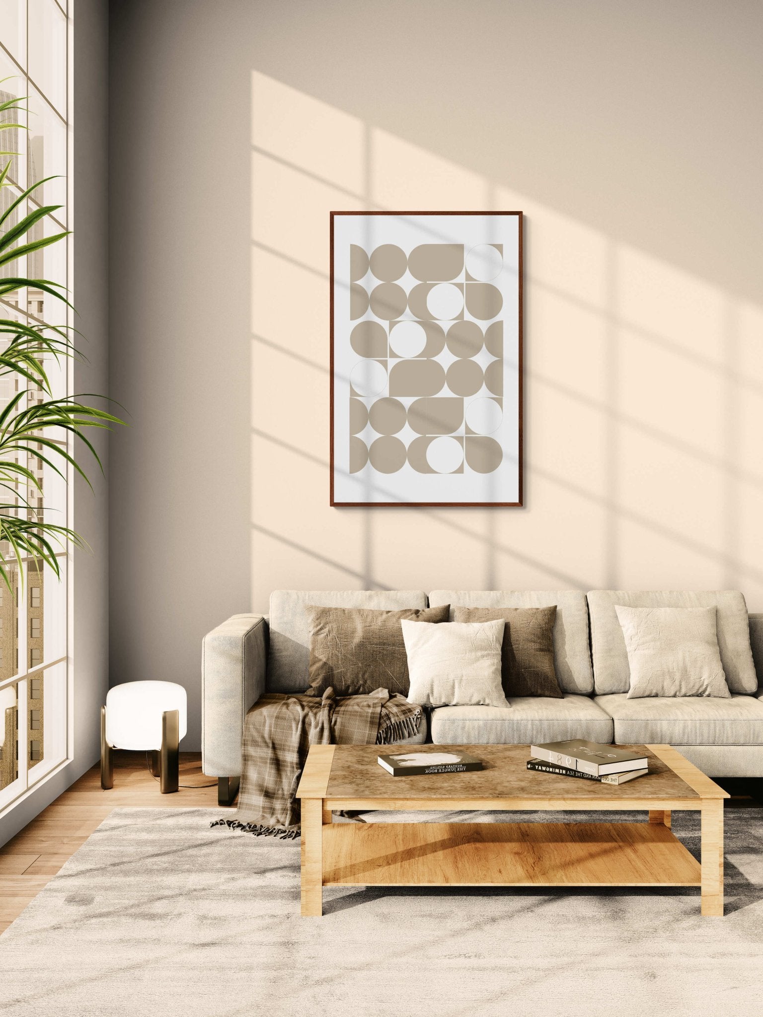 Boho Harmony – Abstract Geometric Wall Art - Arttivio™
