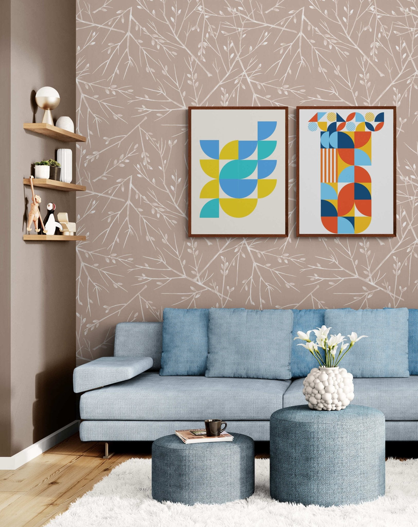 Geometric Bloom: Textile Inspired Form - Arttivio™