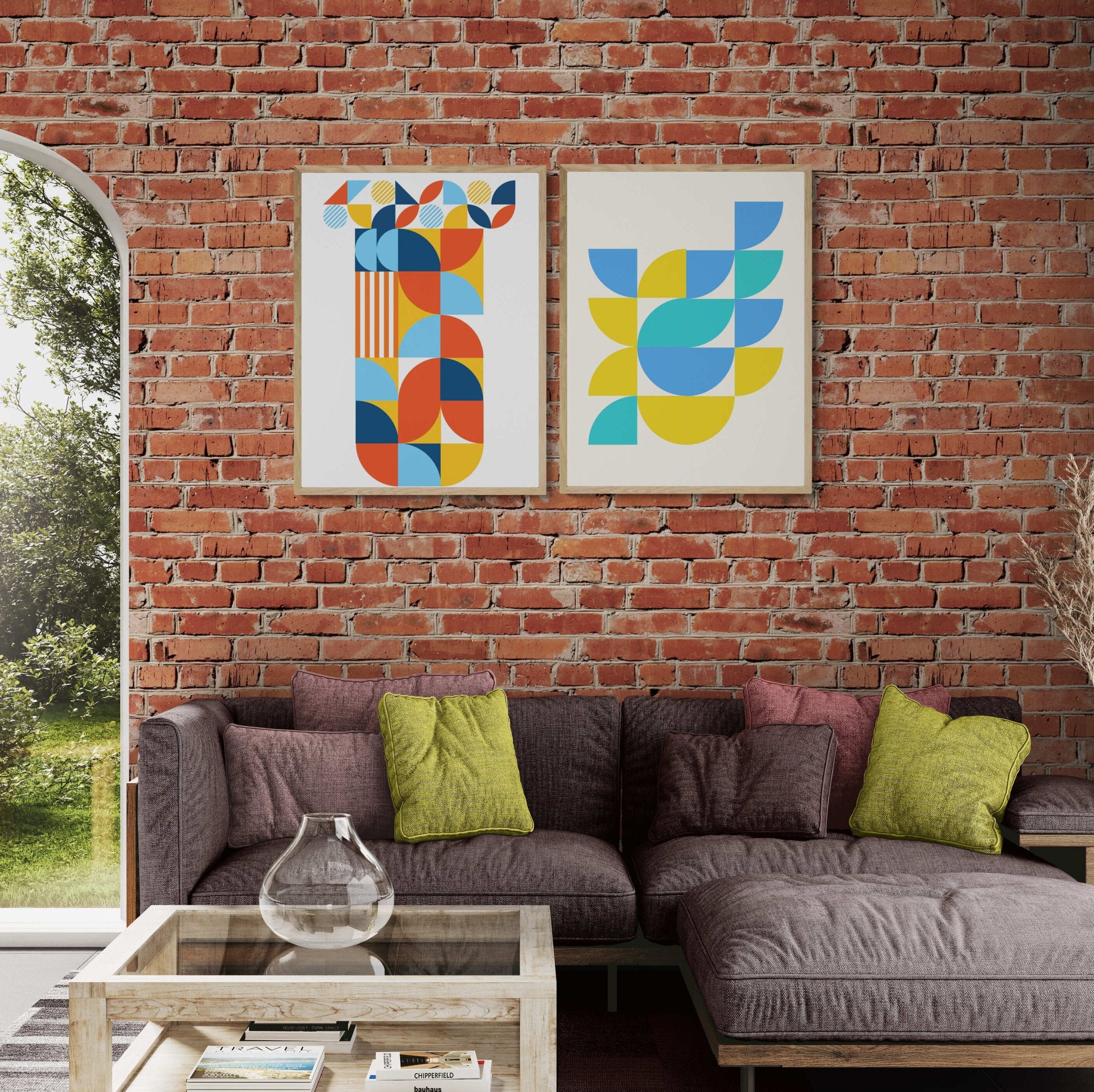 Geometric Bloom: Textile Inspired Form - Arttivio™