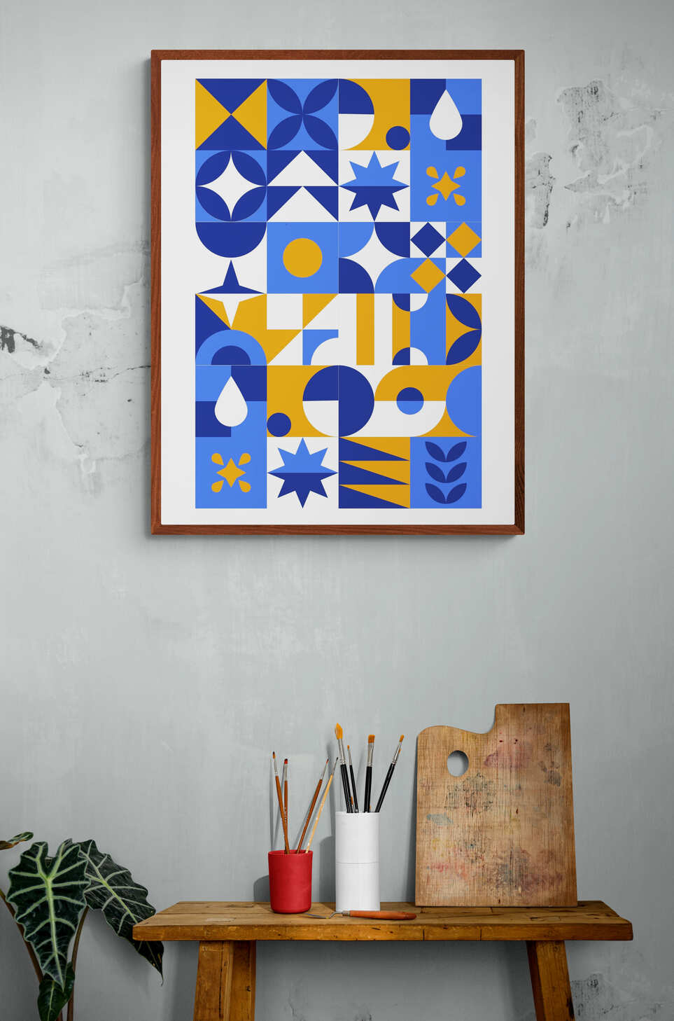 Modern Blocks: Textile Inspired Art - Arttivio™