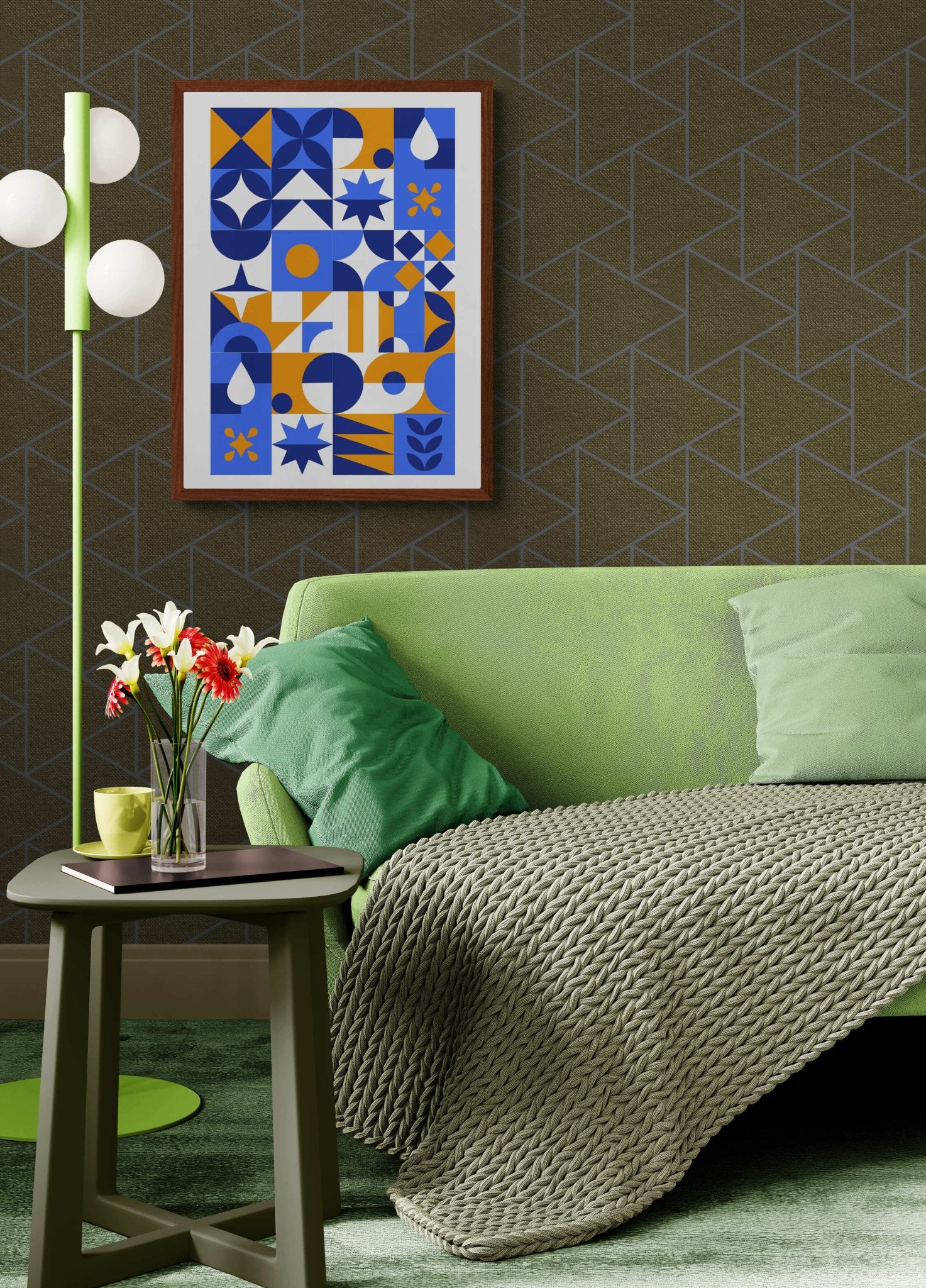 Modern Blocks: Textile Inspired Art - Arttivio™