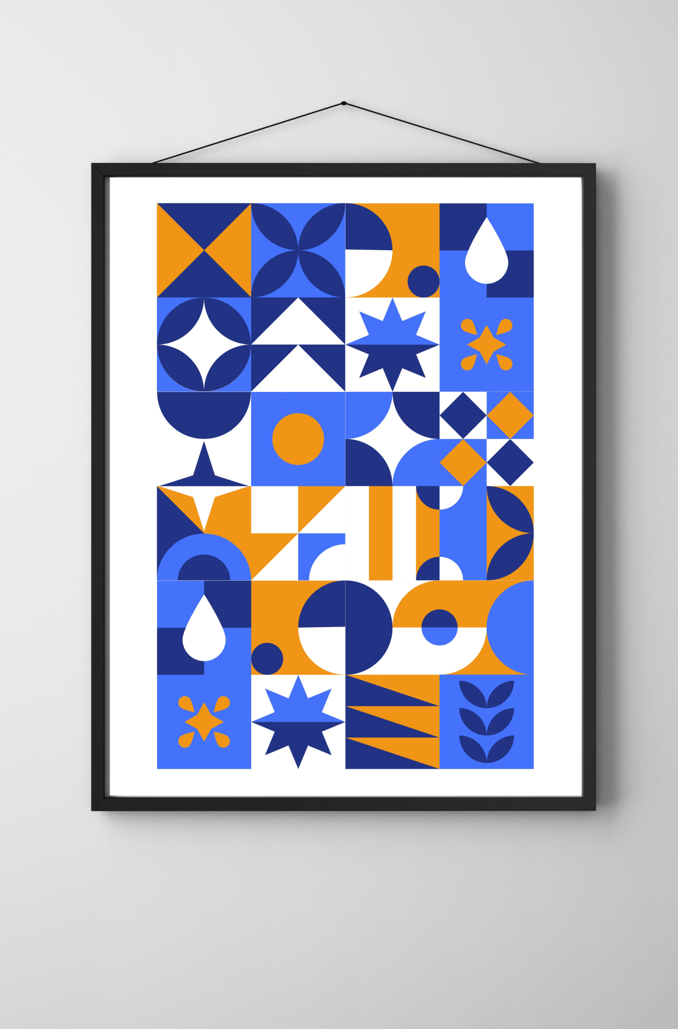 Modern Blocks: Textile Inspired Art - Arttivio™