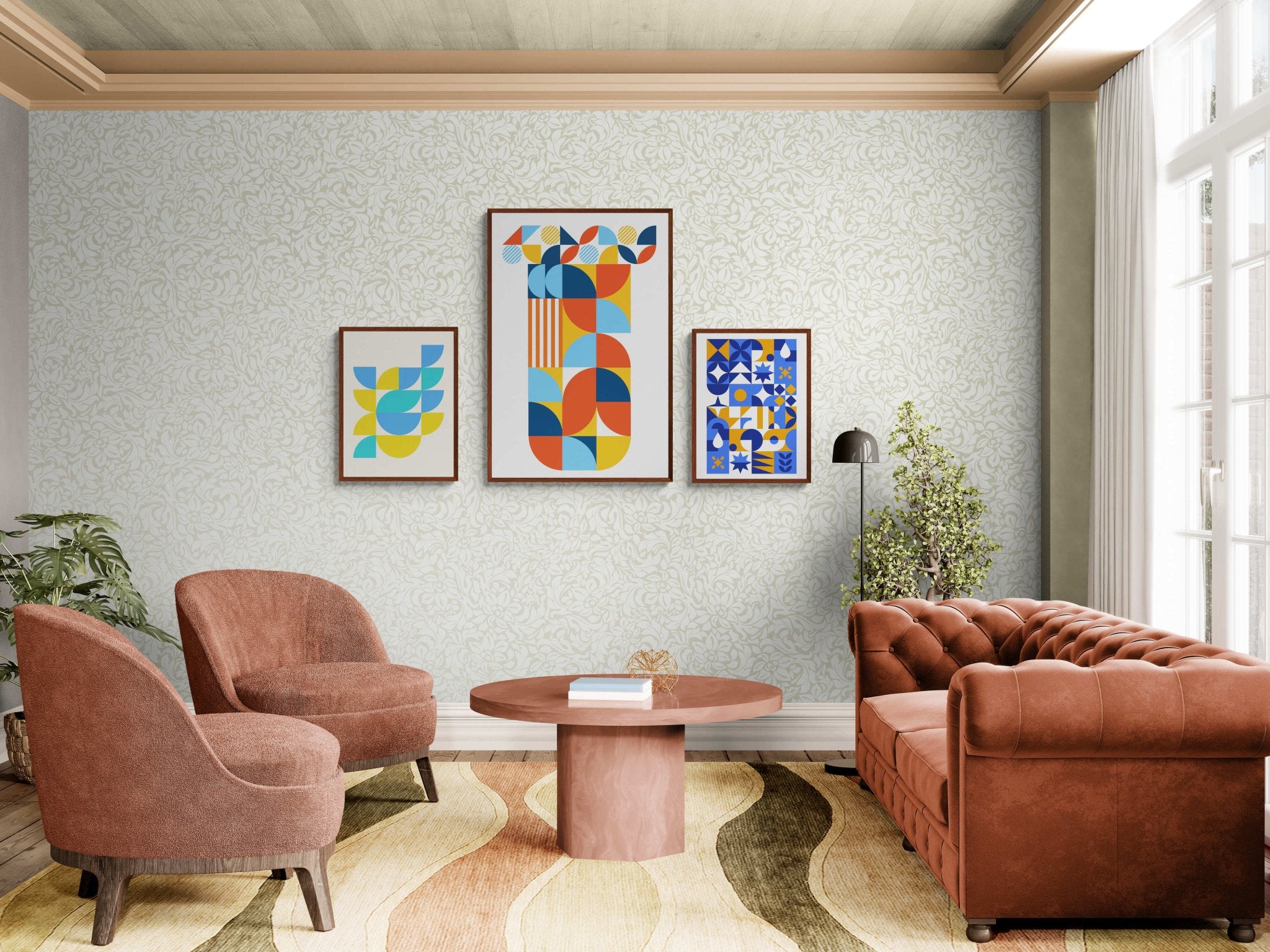 Modern Blocks: Textile Inspired Art - Arttivio™