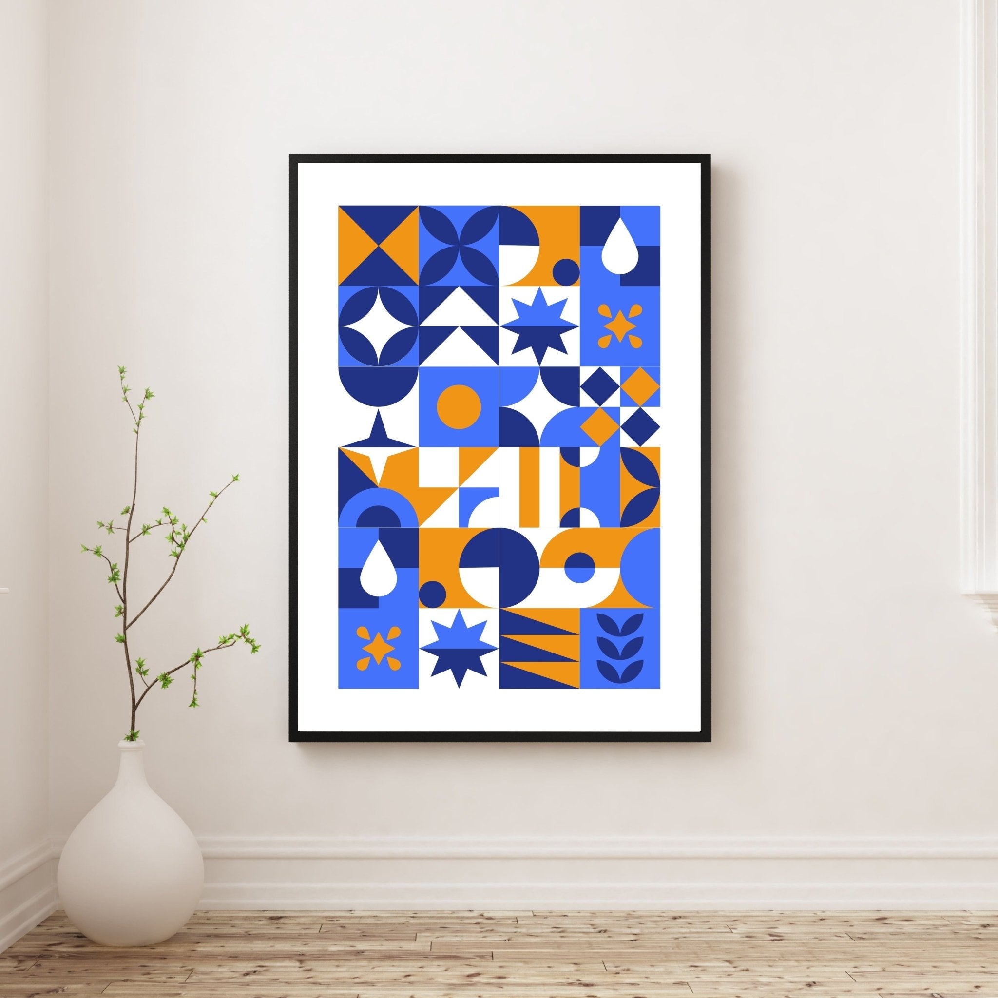 Modern Blocks: Textile Inspired Art - Arttivio™