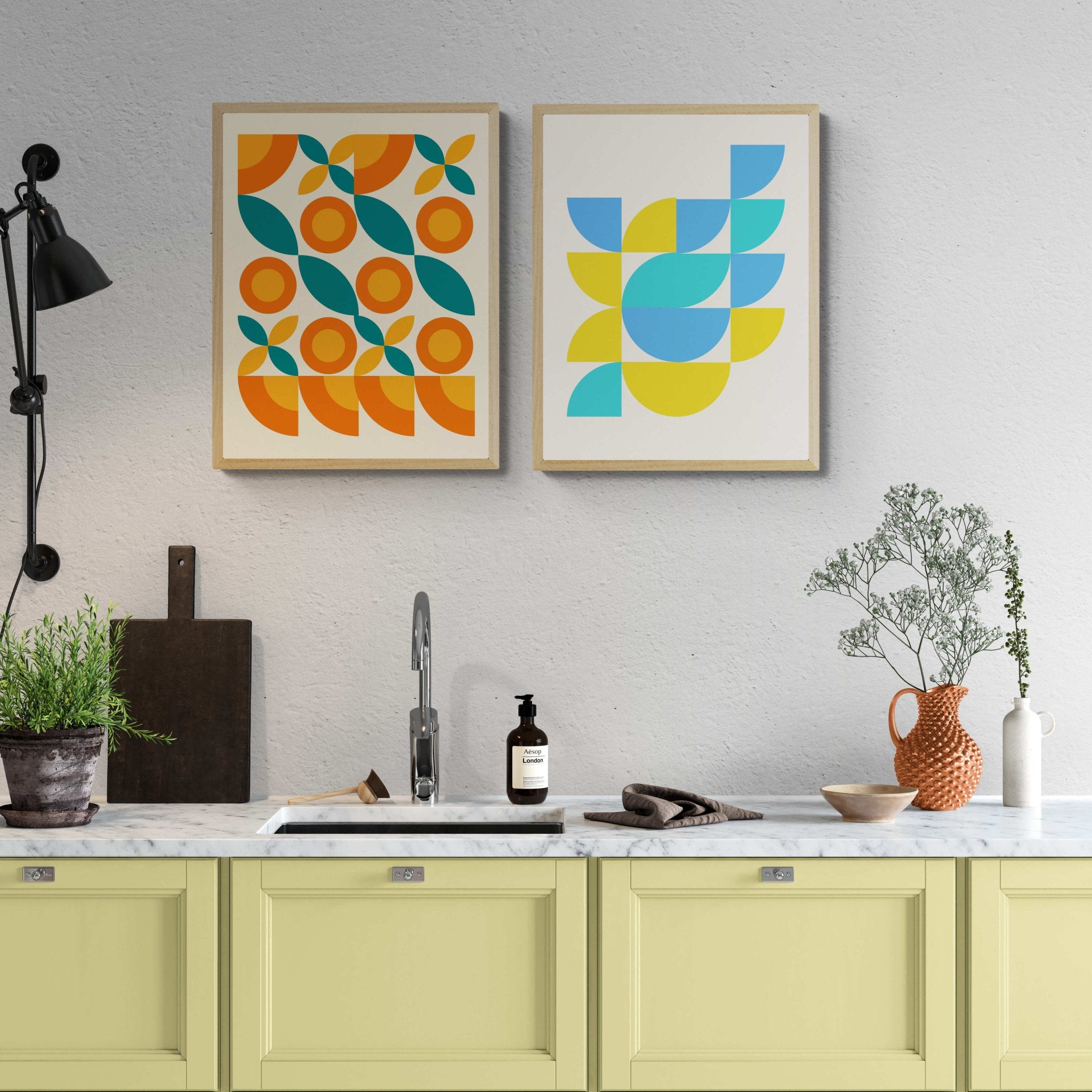Retro Weave: Textile Inspired Pop - Arttivio™