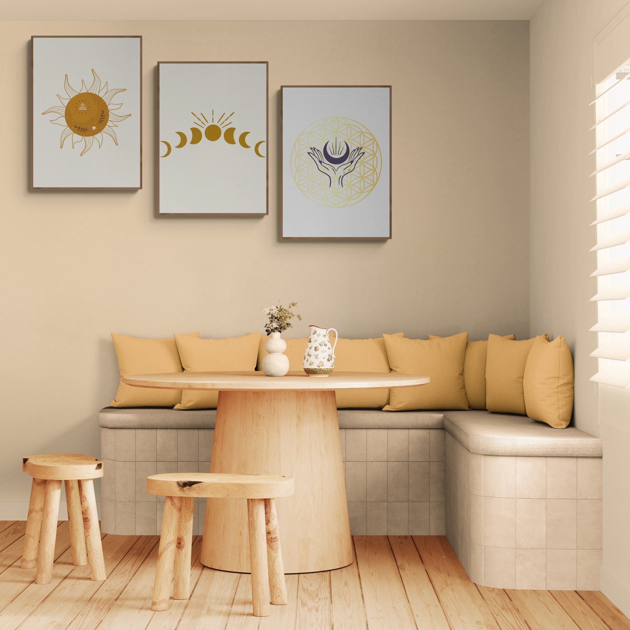 Solar Glyphs – Berber Dawn - Arttivio™
