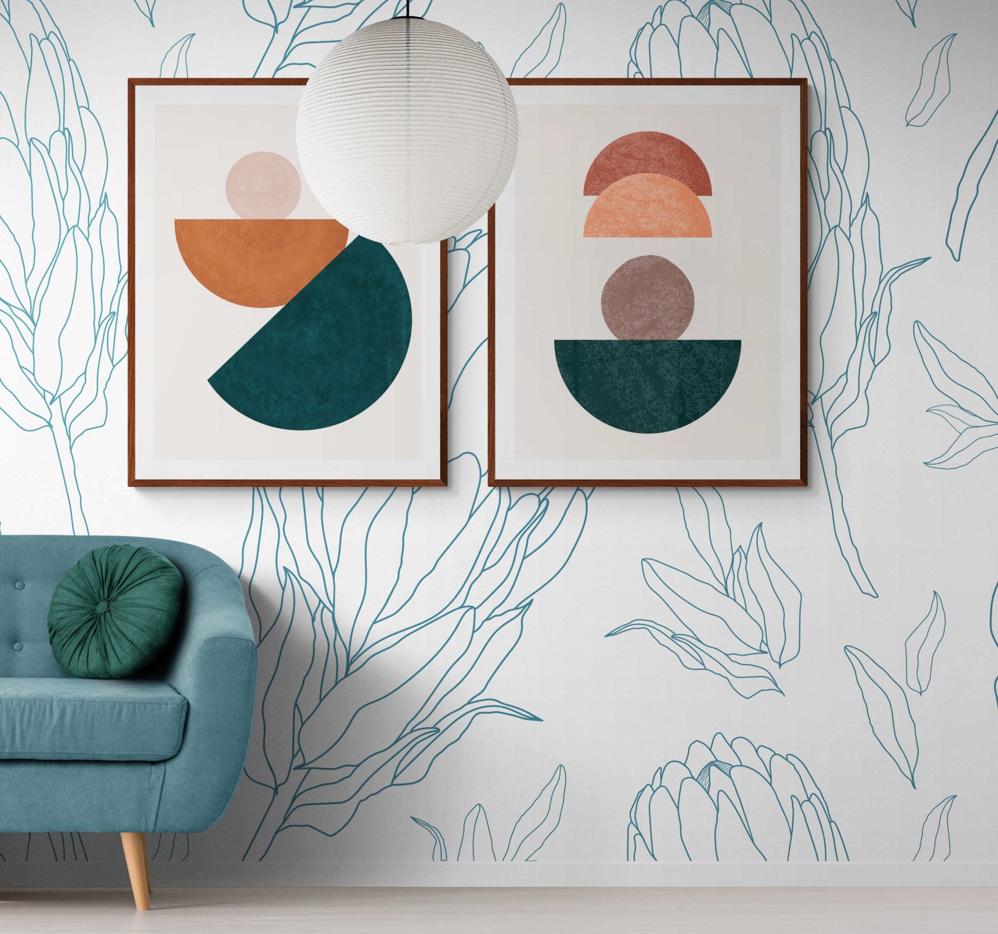 stacked - textured - halves - earthy - Arttivio™